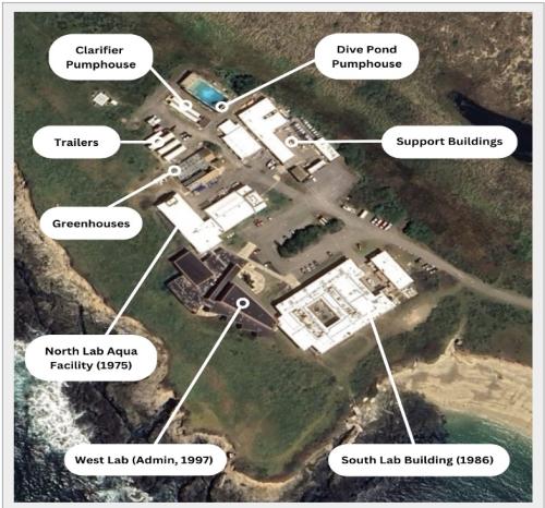 Descriptive Map of Bodega Lab